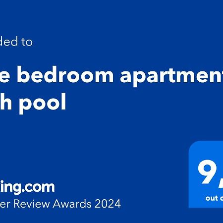 One Bedroom Apartment With Pool Plakias Luaran gambar