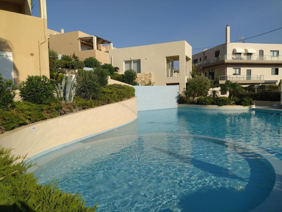 One Bedroom Apartment With Pool Plakias Luaran gambar